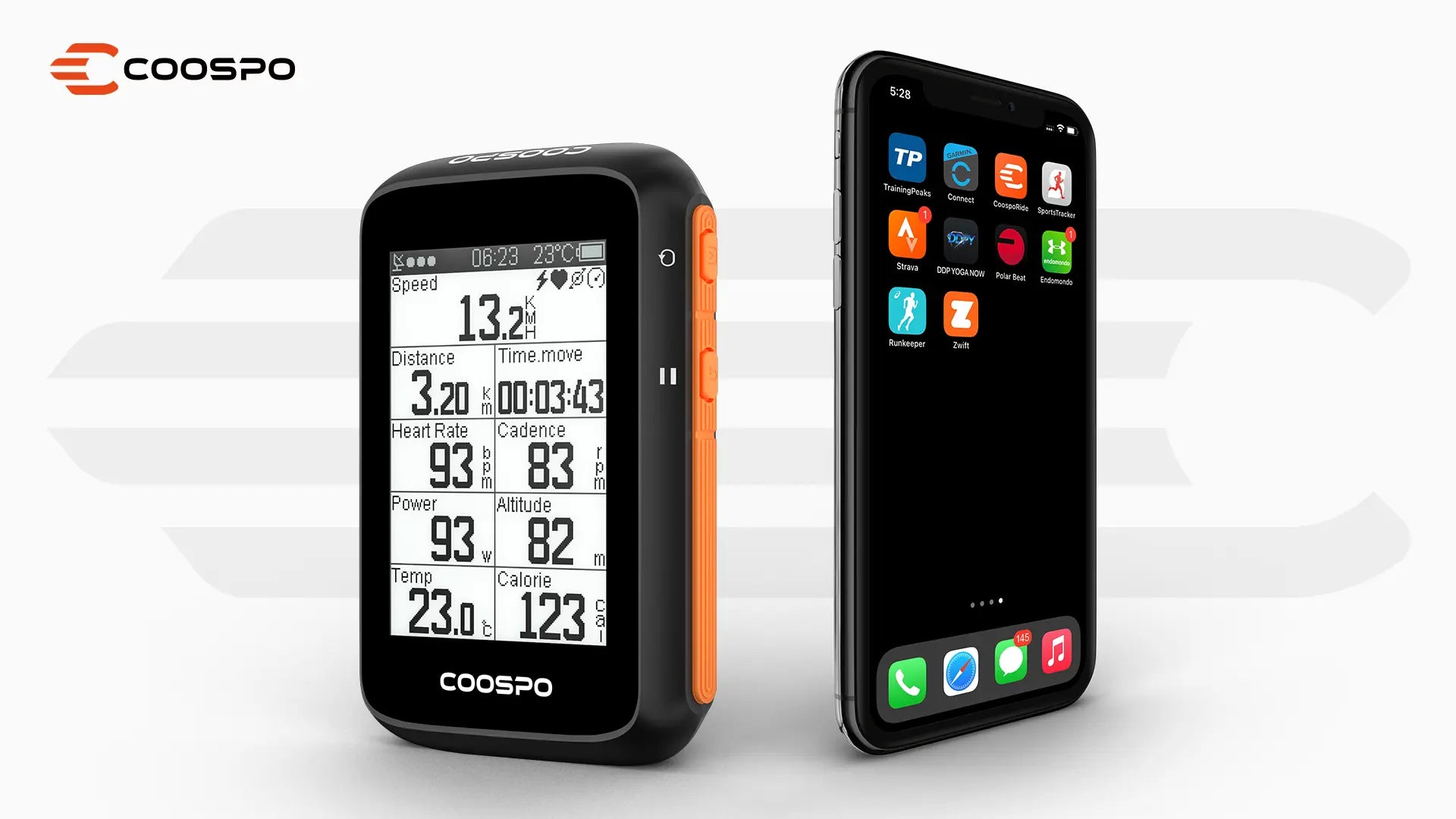Fahrradcomputer oder Smartphone?  COOSPO
