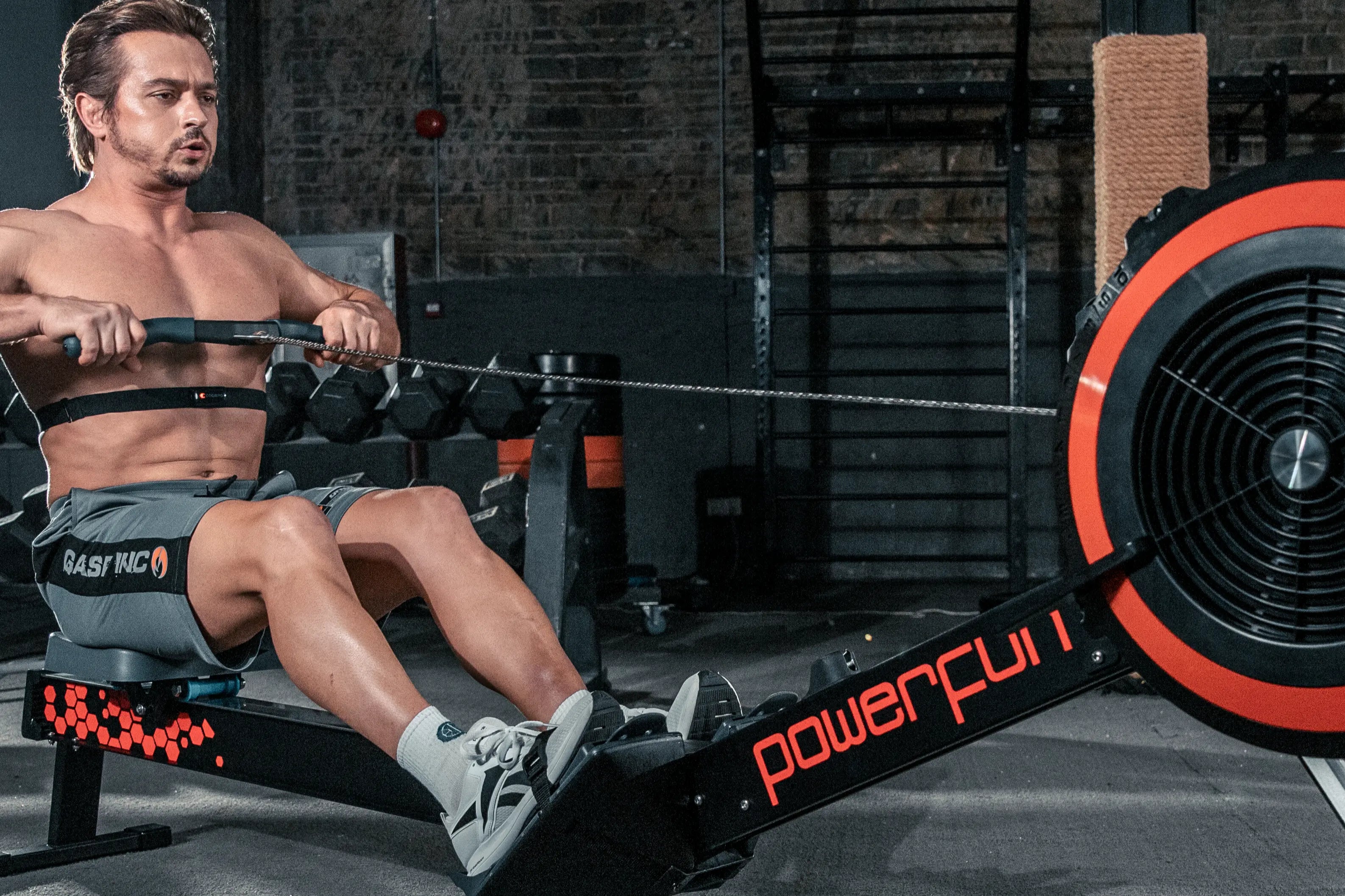 Compteur De Fitness Double Ligne Pour Rameur, Vélo Elliptique Et Vélo D’appartement – Avec Suivi Cardiaque