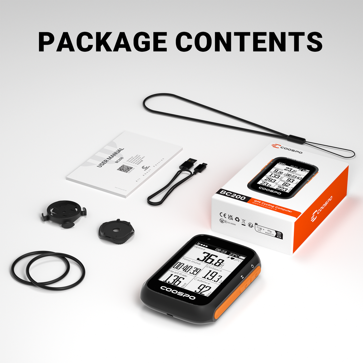 BC200 GPS Bike Computer