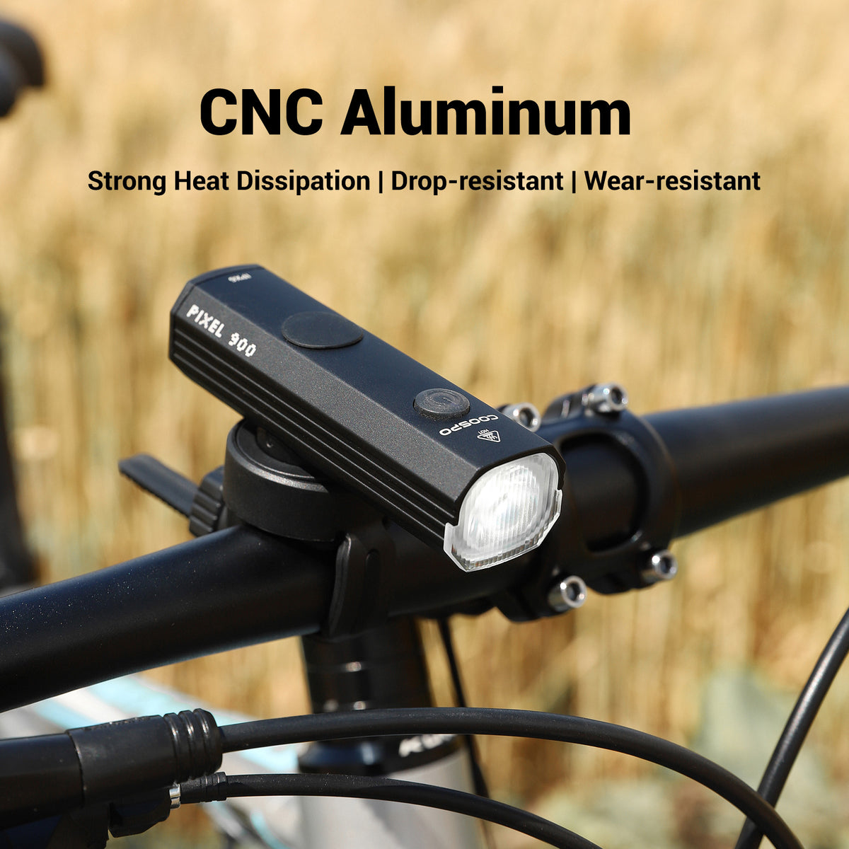 ⭐️COOSPO PIXEL Bike Light 400/600/900 Lumen