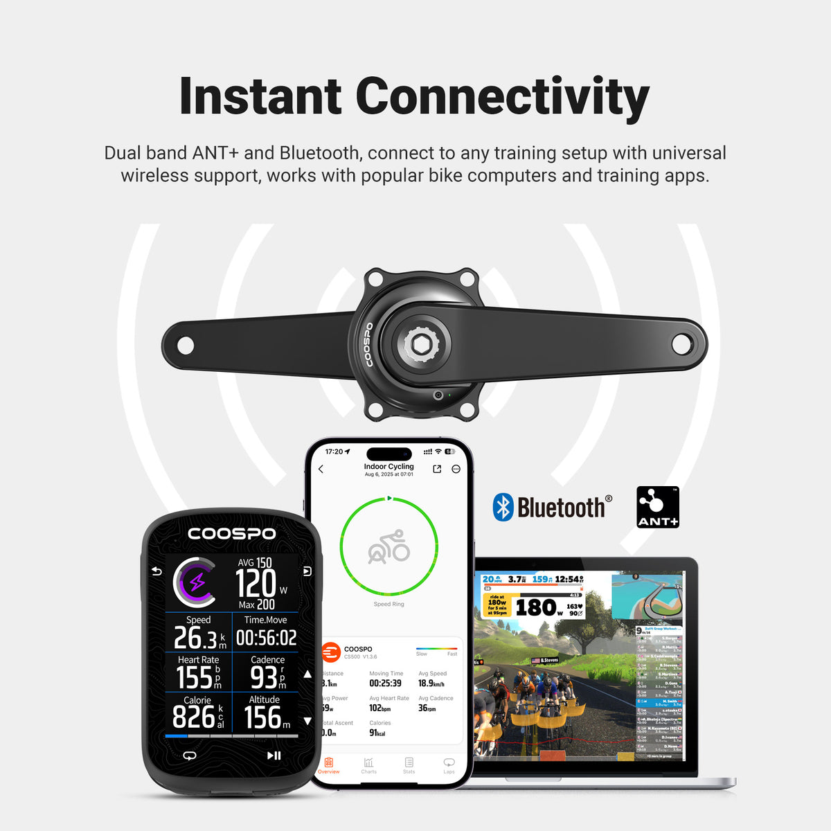 ⭐️S10 Spider Power Meter for Easton Cinch Crankset