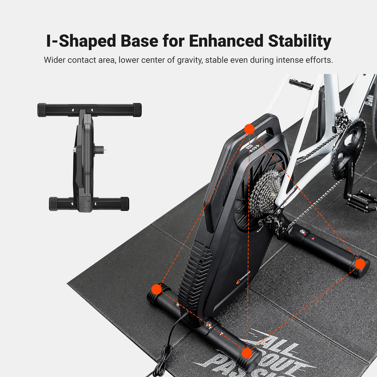 ⭐️COOSPO T10 Smart Indoor Bike Trainer