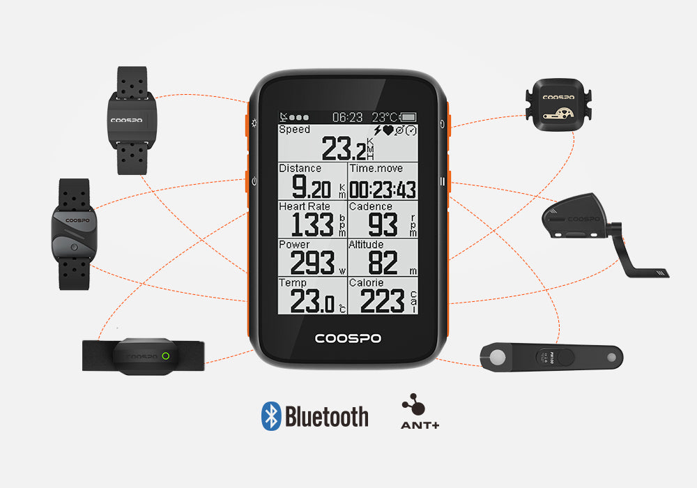 BC200 Compatibility with BLE ANT+ Sensor