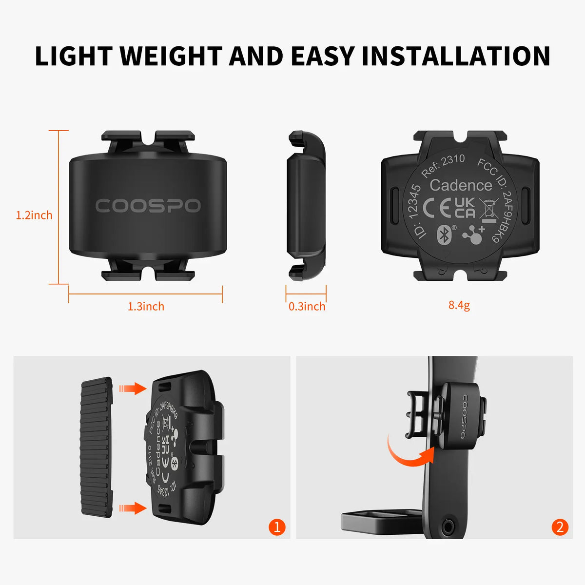 New Arrival BK9C Cycling Cadence Sensor COOSPO