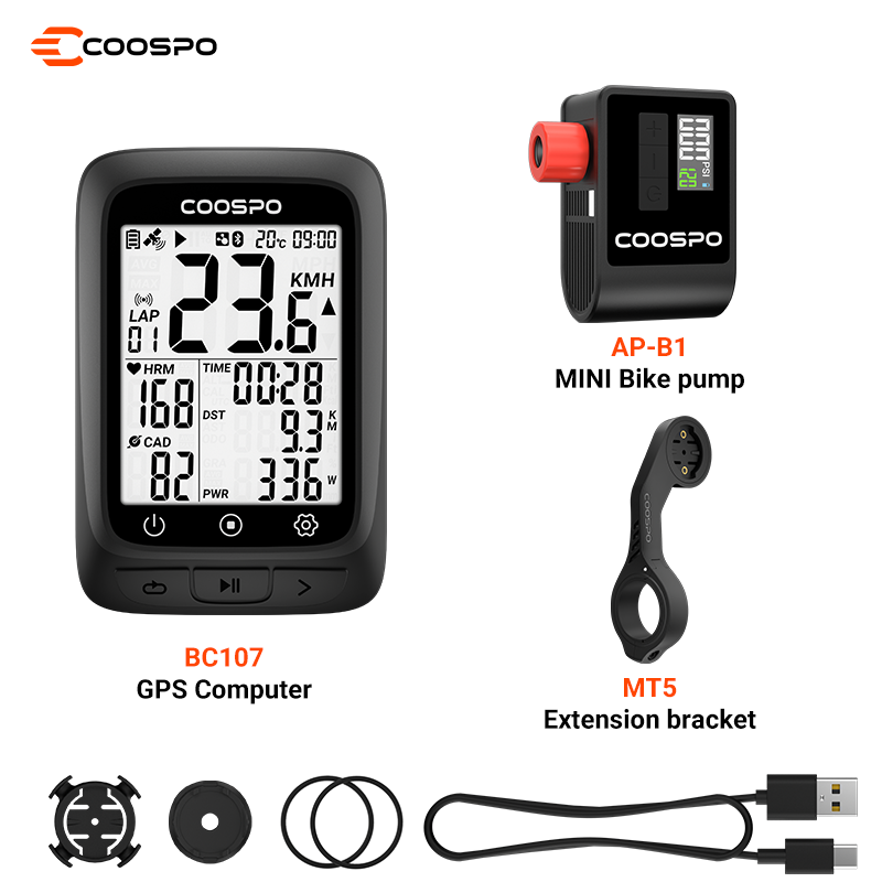 GPS Bike Computer CooSpo BC107-Beginners Cycling computer – COOSPO