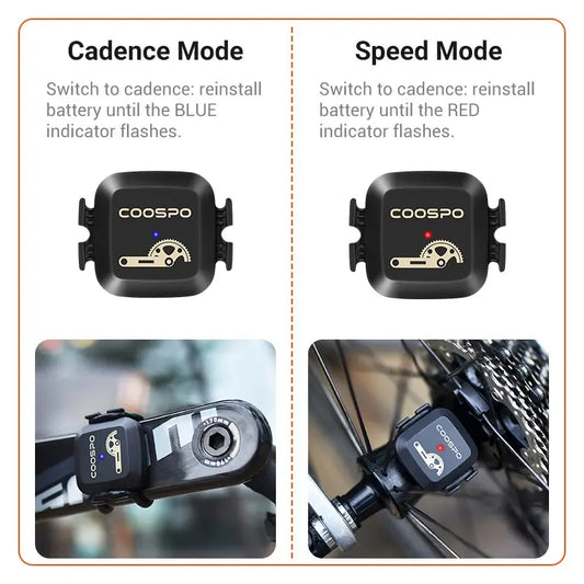 Coospo BK467 Cadence / Speed Sensor Dual Mode sensor 2PCS COOSPO