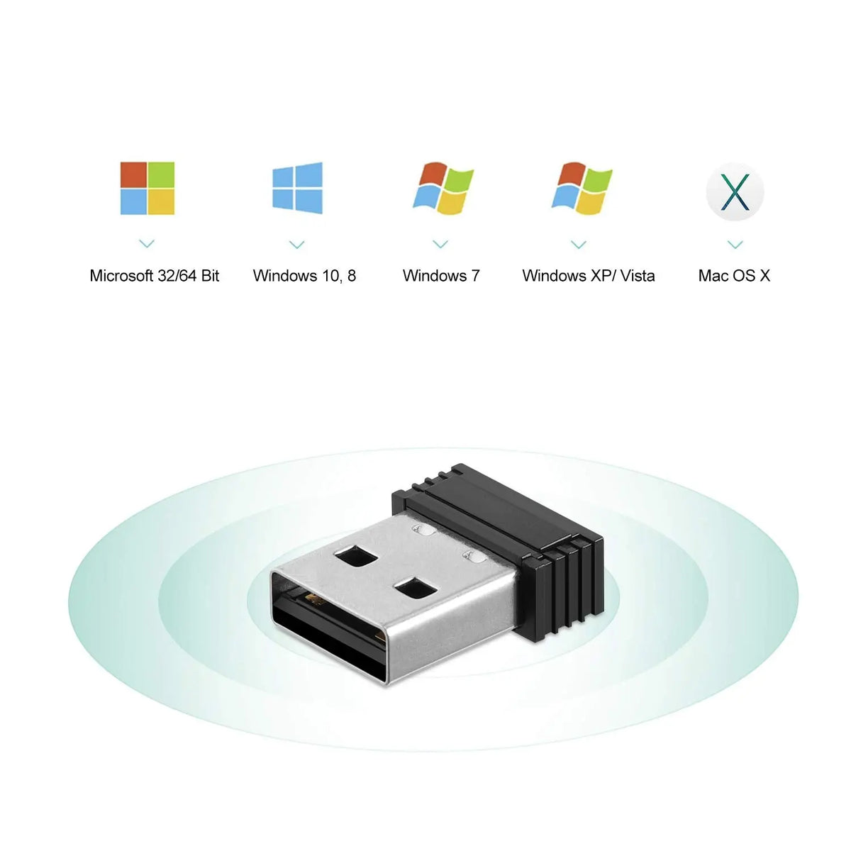 CooSpo USB ANT Stick, ANT+ Dongle for Indoor Cycling Training Data Transmission COOSPO