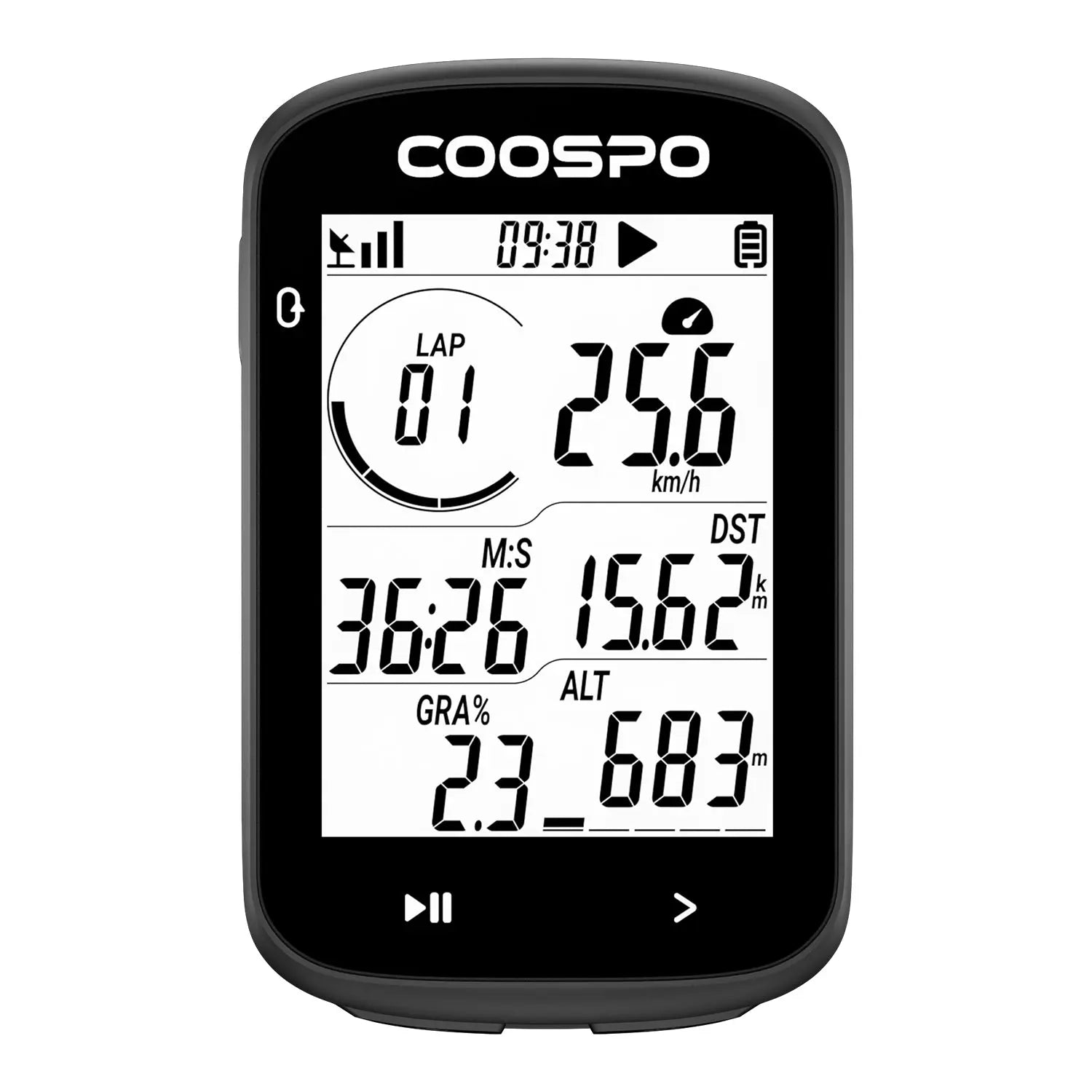 REALROAD CS300 GPS-Fahrradcomputer