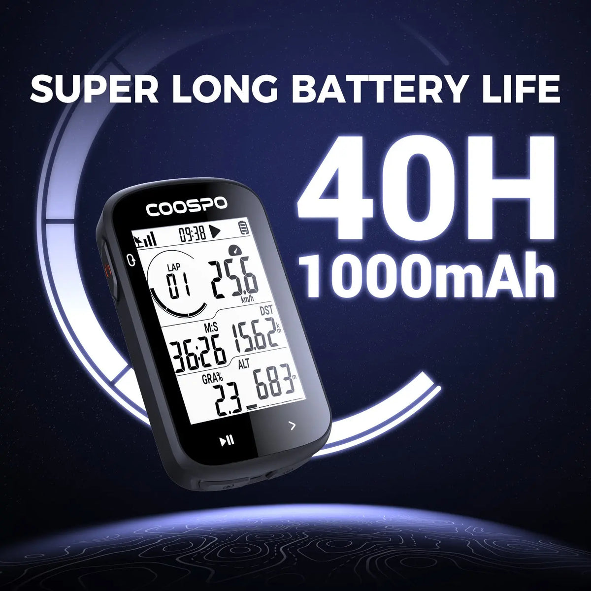 REALROAD™ CS300 GPS Bike Computer (New arrival) COOSPO