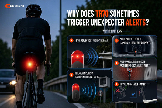 Why Can Radar Tail Lights Sometimes Detect Oncoming Vehicles?  —— Understanding False Alerts on the COOSPO TR70