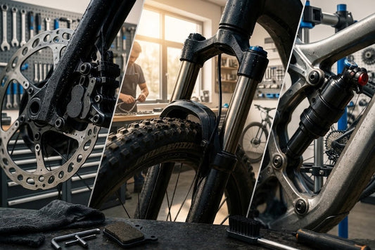 Precision Safety: Brake System Tuning & Suspension Care for Road, Gravel & MTB