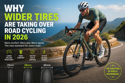 Why Wider Tires Are Taking Over Road Cycling in 2026