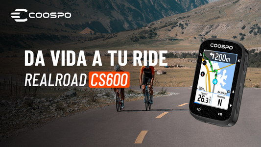 Introducción al ciclocomputador GPS Coospo RealRoad CS600