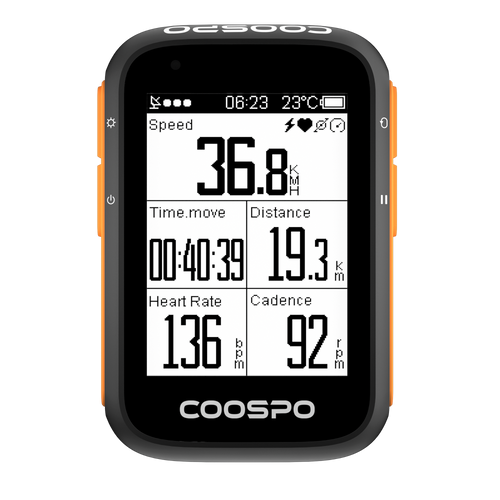 Coospo Bc107 Review COOSPO BC107 Bike Computer GPS With