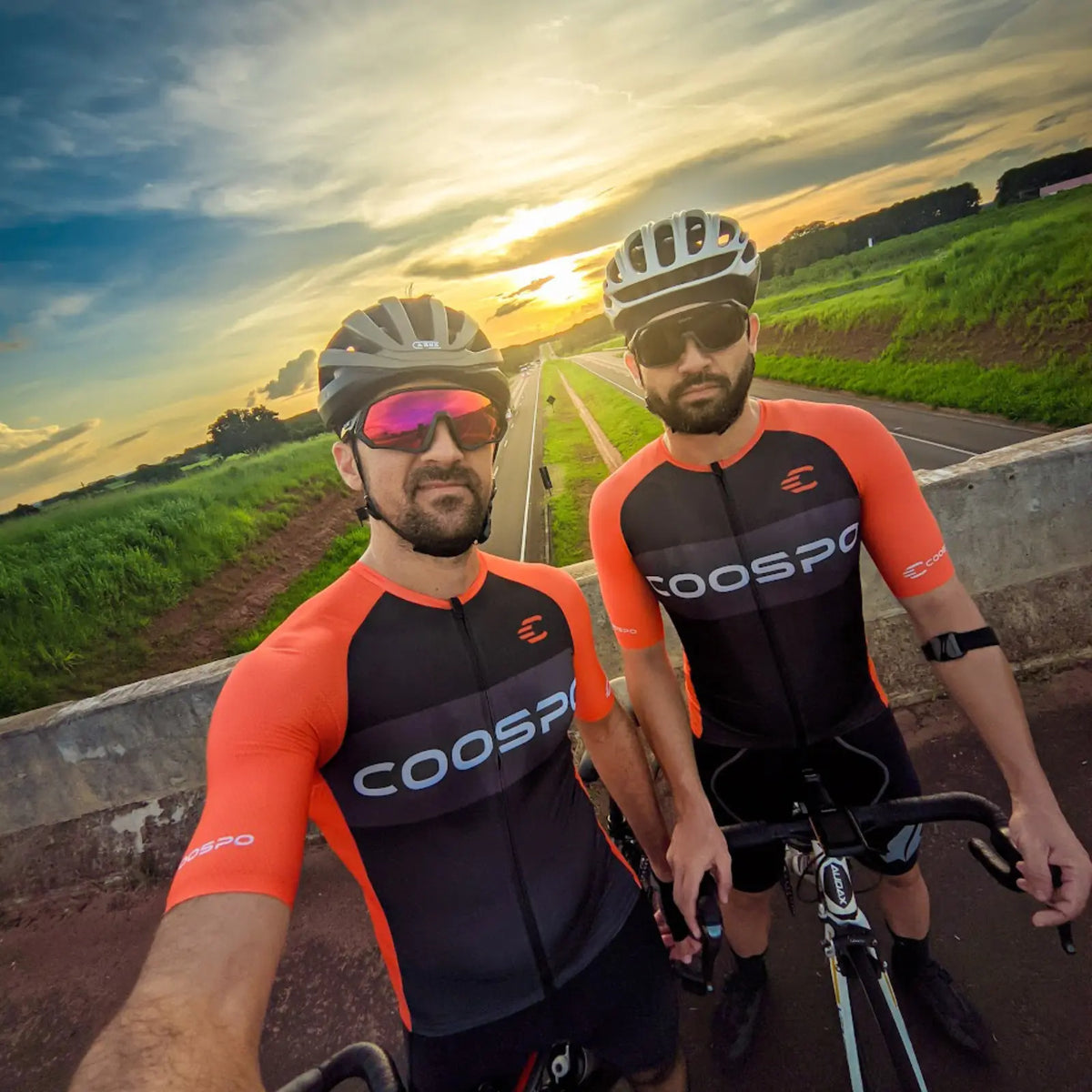 Coospo Man Cycling Jersey Short Sleeve Road Bike Shirt COOSPO