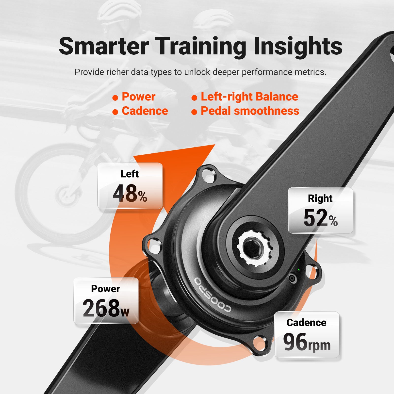 ⭐️S10 Spider Power Meter for Easton Cinch Crankset