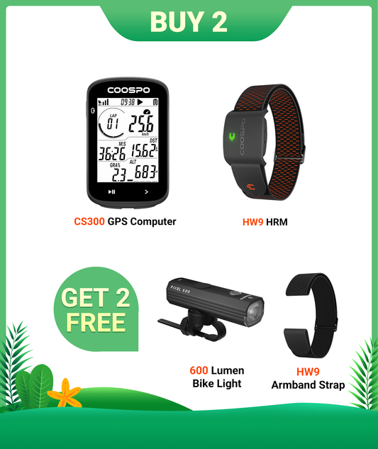 REALROAD CS300 GPS Bike Computer（BUY 2 GET 2 FREE）