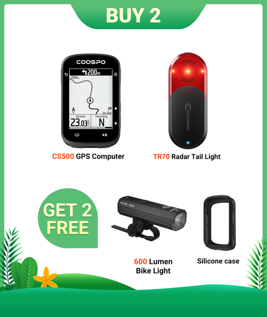 🔥REALROAD CS500 GPS Bike Computer（BUY 2 GET 2 FREE）