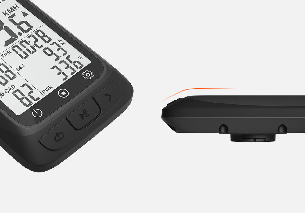 BC107 GPS bike computer lightweight design