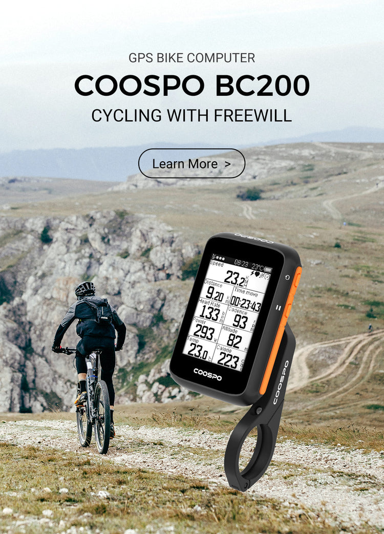 CooSpo BC200 GPS bike computer