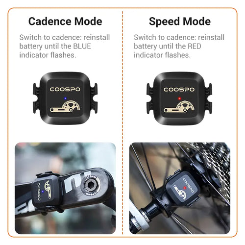 Coospo BK467 Cycling Speed Cadence Sensor Dual mode sensor COOSPO