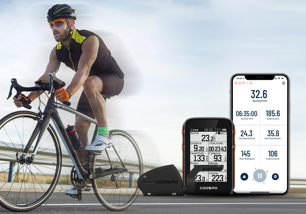 Bike Cadence Bluetooth Bike Computer COOSPO Bike Cadence Speed