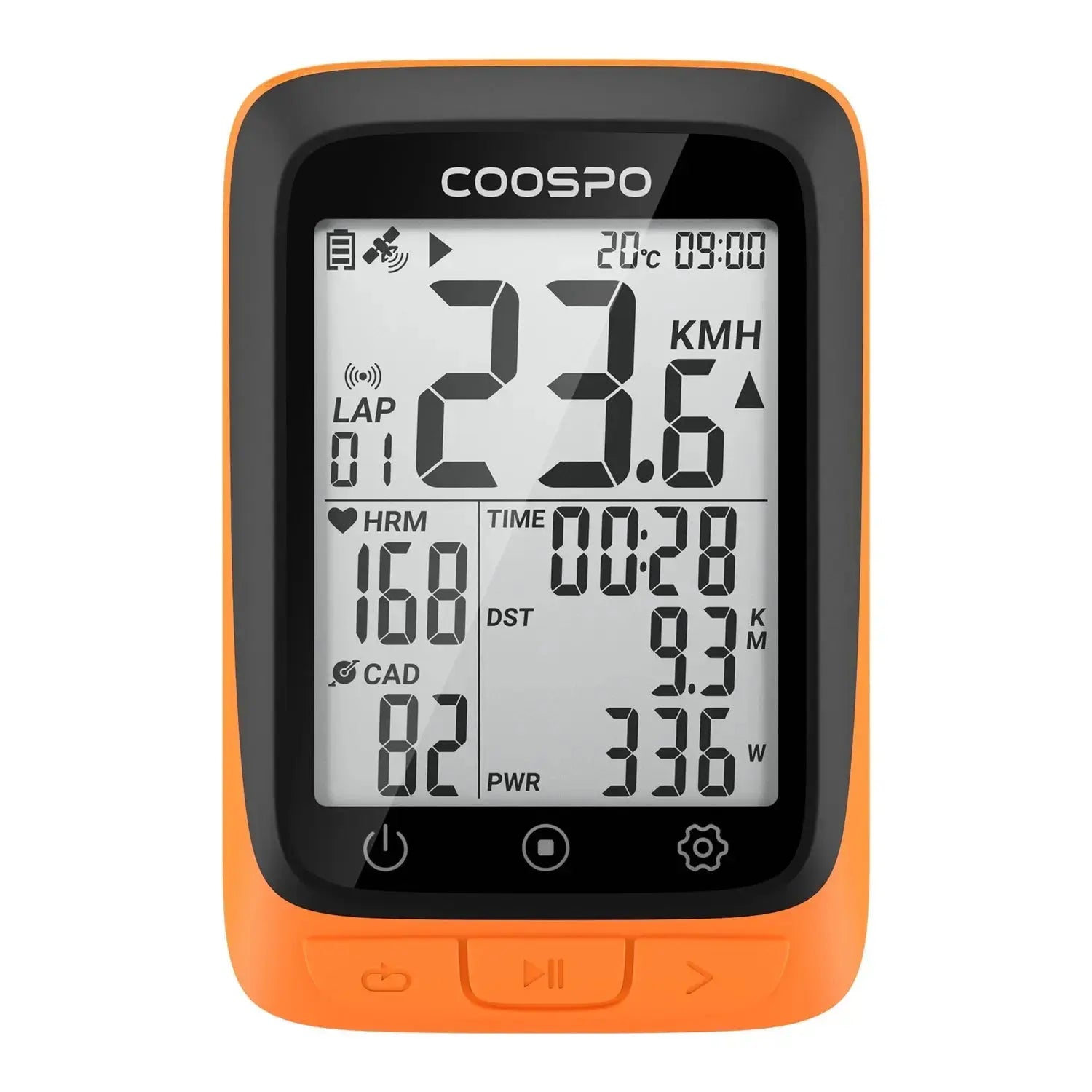 COOSPO サイクルコンピュータセット (GPSとスピードセンサー) レビュー】激安ワイヤレスGPSサイコンの紹介！ケイデンス