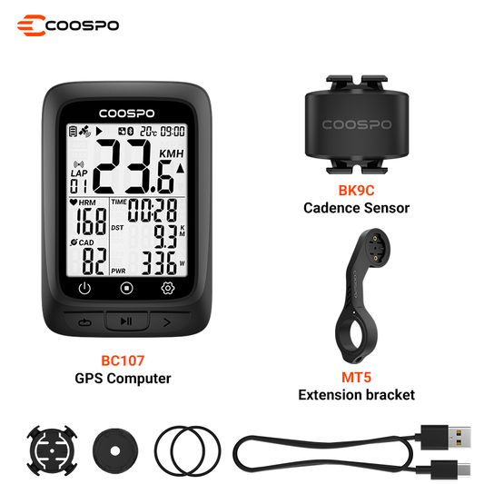 BC107 GPS Bike Computer