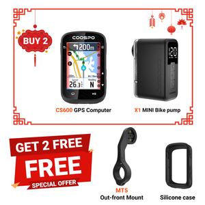 🔥🔥Ordinateur de vélo GPS REALROAD CS600 (2 achetés, 2 offerts)