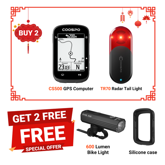 🔥REALROAD CS500 GPS Bike Computer（BUY 2 GET 2 FREE）