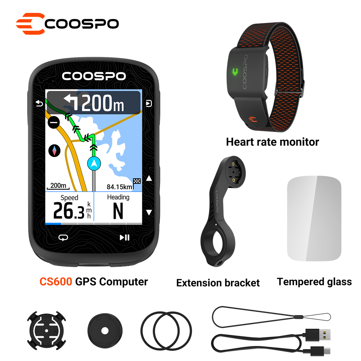 🔥REALROAD CS600 GPS Bike Computer