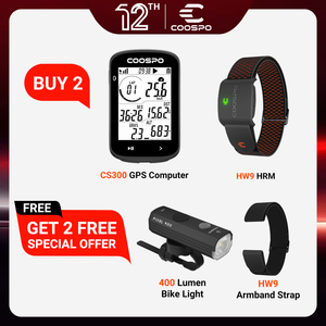REALROAD CS300 GPS Bike Computer（BUY 2 GET 2 FREE）