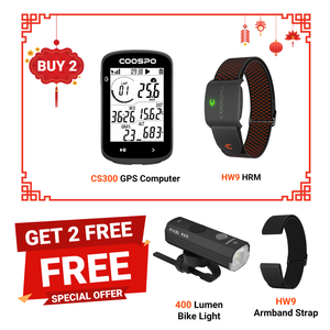 REALROAD CS300 GPS Bike Computer（BUY 2 GET 2 FREE）