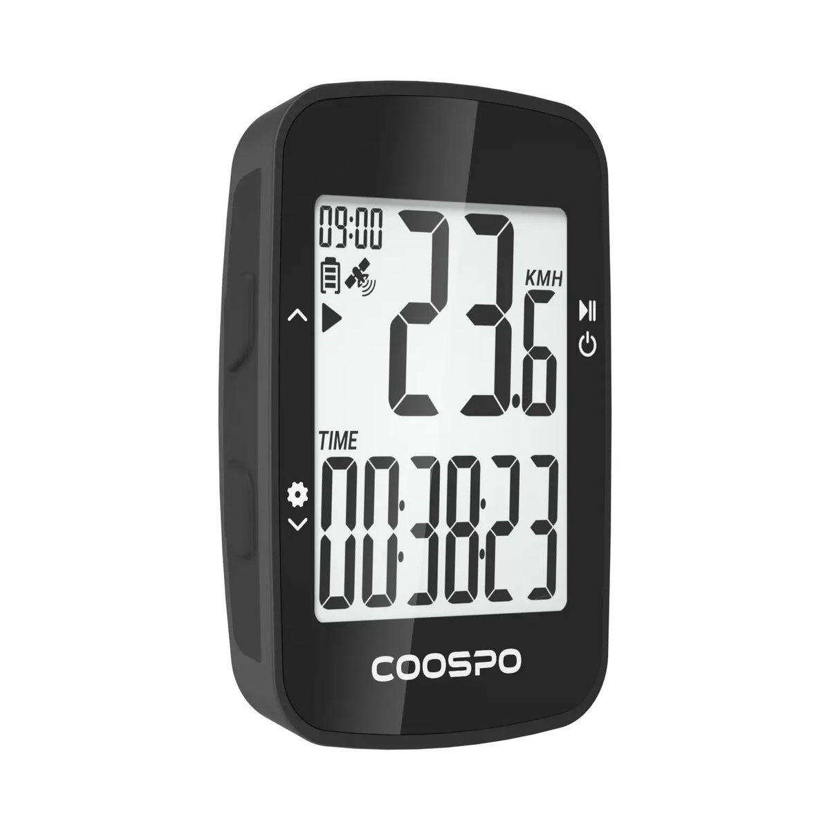 CooSpo Bike Computer Wireless,Cycling GPS Units Computer with IPX7,Bicycle Speedometer Odometer with 2.3 Inch Auto-Backlight,Bike GPS Tracker with Max Speed Alarm