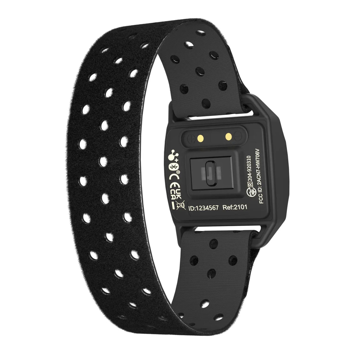 CooSpo Heart Rate Monitor Armband,Bluetooth ANT+ Armband Heart Rate with IP67,Optical Heart Rate Monitor for Peloton,Strava,Zwift,Polar Beat,DDP Yoga