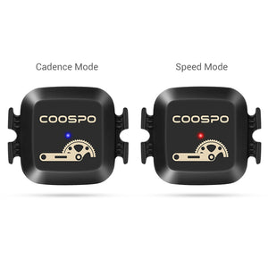 Coospo BK467 Trittfrequenz-/Geschwindigkeitssensor Dual-Modus 2 Stück