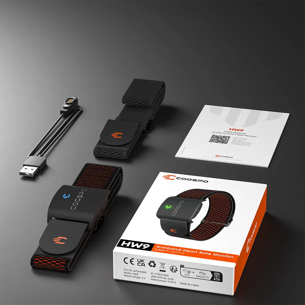 REALZONE HW9 Armband Heart Rate Monitor COOSPO
