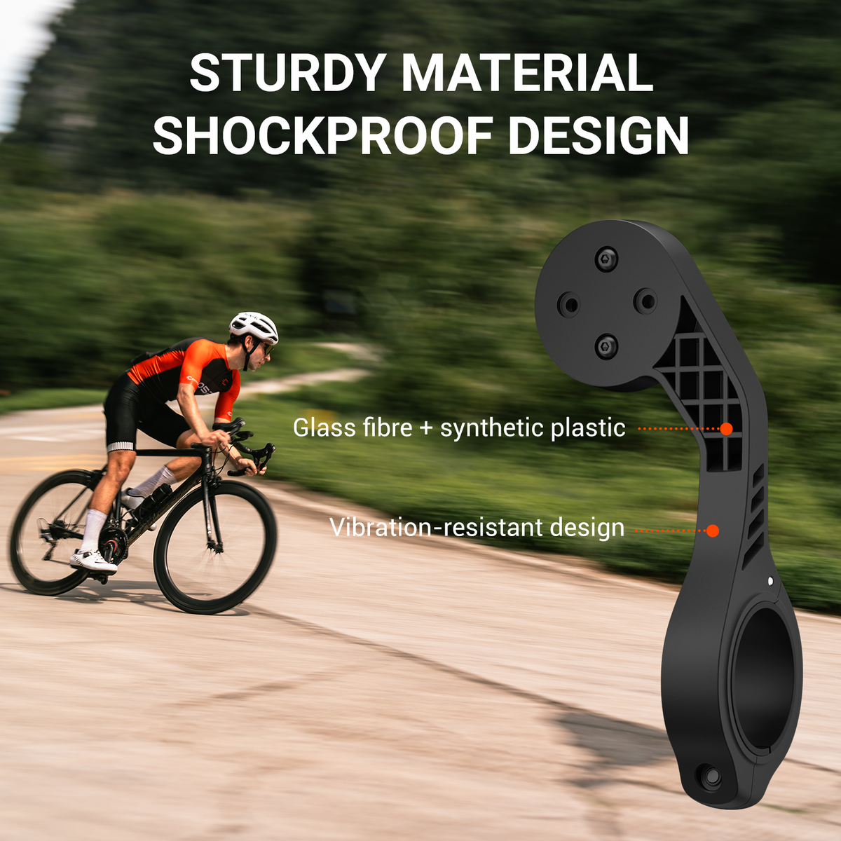 🔥MT5/MT5S Out-front Mount for Coospo/Garmin Bike Computer/Sports Camera