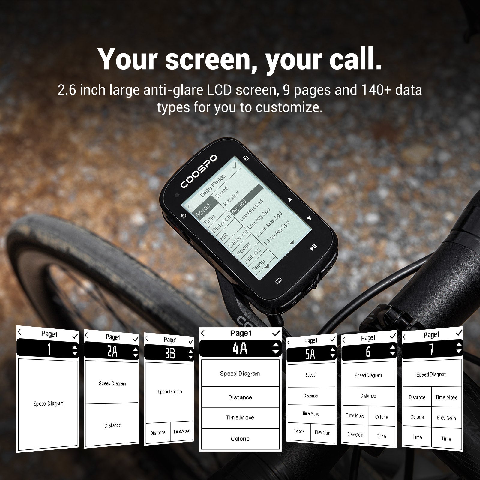 🔥REALROAD CS500 GPS Bike Computer