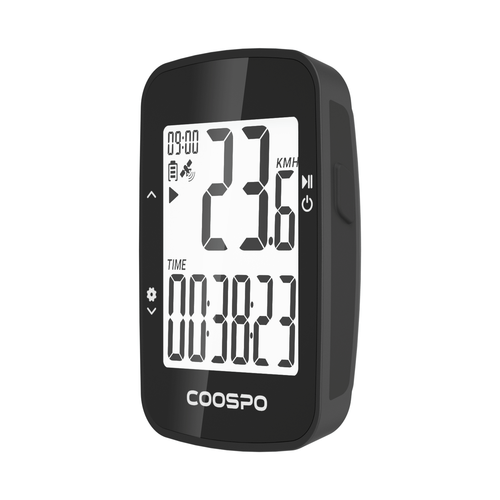 CooSpo Bike Computer Wireless,Cycling GPS Units Computer with IPX7,Bicycle Speedometer Odometer with 2.3 Inch Auto-Backlight,Bike GPS Tracker with Max Speed Alarm